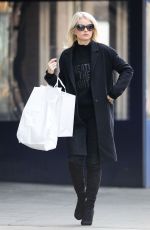 LOTTIE MOSS Out Shopping in New York 02/08/2017