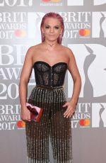 LOUISA JOHNSON at Brit Awards 2017 in London 02/22/2017