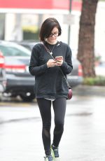 LUCY HALE Out and About in Los Angeles 02/20/2017