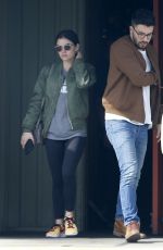LUCY HALE Out for Breakfast in Studio City 02/02/2017