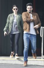 LUCY HALE Out for Breakfast in Studio City 02/02/2017