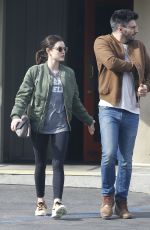 LUCY HALE Out for Breakfast in Studio City 02/02/2017