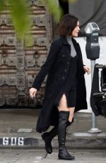 LUCY HALE Out for Coffee in West Hollywood 02/21/2017