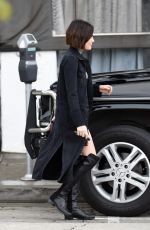 LUCY HALE Out for Coffee in West Hollywood 02/21/2017