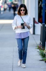 LUCY HALE Out in Beverly Hills 01/31/2017