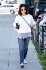 LUCY HALE Out in Beverly Hills 01/31/2017