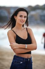 LUCY WATSON on the Set of a Photoshoot in Sydney 02/19/2017