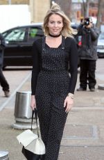 LYDIA BRIGHT Leaves ITV Studios in London 02/16/2017