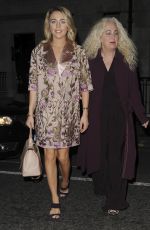 LYDIA BRIGHT Night Out in London 02/17/2017