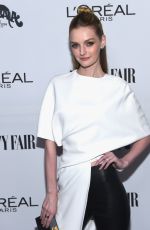 LYDIA HEARST at Vanity Fair and L’Oreal Paris Toast to Young Hollywood in West Hollywood 02/21/2017