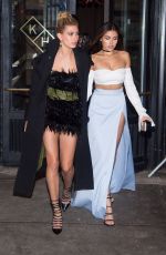 MADISON BEER and HAILEY BALDWIN Leaves Kola House in New York 02/13/2017