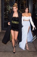 MADISON BEER and HAILEY BALDWIN Leaves Kola House in New York 02/13/2017
