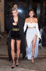 MADISON BEER and HAILEY BALDWIN Leaves Kola House in New York 02/13/2017