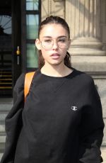 MADISON BEER Arrives at Airport in Milan 02/27/2017
