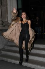 MADISON BEER Leaves Her Hotel in Milan 02/25/2017
