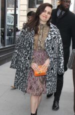 MAE WHITMAN Out and About in New York 02/21/2017