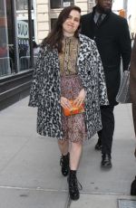 MAE WHITMAN Out and About in New York 02/21/2017