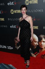 MAGGIE SIFF at ‘Billions’ Season 2 Premiere in New York 02/13/2017
