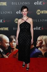 MAGGIE SIFF at ‘Billions’ Season 2 Premiere in New York 02/13/2017