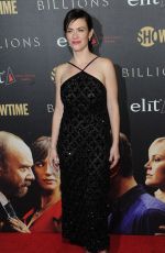 MAGGIE SIFF at ‘Billions’ Season 2 Premiere in New York 02/13/2017