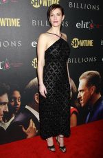 MAGGIE SIFF at ‘Billions’ Season 2 Premiere in New York 02/13/2017