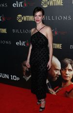 MAGGIE SIFF at ‘Billions’ Season 2 Premiere in New York 02/13/2017