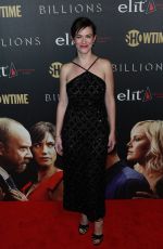 MAGGIE SIFF at ‘Billions’ Season 2 Premiere in New York 02/13/2017