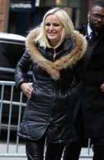 MALIN AKERMAN Arrives at AOL Studios in New York 02/16/2017