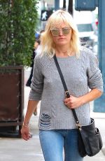 MALIN AKERMAN in Jeans Out in Beverly Hills 02/08/2017