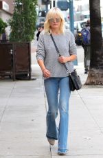MALIN AKERMAN in Jeans Out in Beverly Hills 02/08/2017