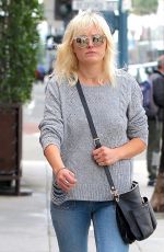MALIN AKERMAN in Jeans Out in Beverly Hills 02/08/2017