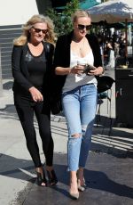 MALIN AKERMAN Out and About in Los Angeles 02/24/2017
