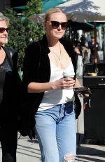 MALIN AKERMAN Out and About in Los Angeles 02/24/2017