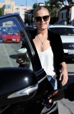 MALIN AKERMAN Out and About in Los Angeles 02/24/2017