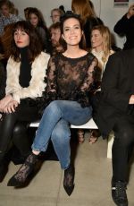 MANDY MOORE at Marchesa Fashion Show at New York Fashion Week 02/15/2017