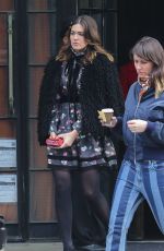 MANDY MOORE Leaves Her Hotel in New York 02/18/2917