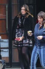 MANDY MOORE Leaves Her Hotel in New York 02/18/2917