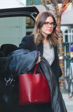 MANDY MOORE Out and About in Los Angeles 02/23/2017