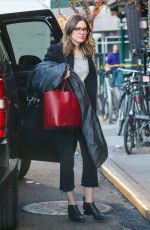 MANDY MOORE Out and About in Los Angeles 02/23/2017