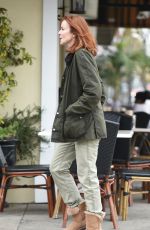 MARCIA CROSS Out for Lunch in Los Angeles 02/06/2017