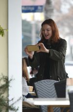 MARCIA CROSS Out for Lunch in Los Angeles 02/06/2017