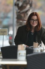 MARCIA CROSS Out for Lunch in Los Angeles 02/06/2017