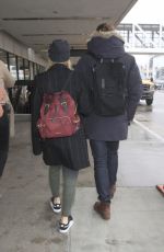 MARGOT ROBBIE at LAX Airport in Los Angeles 02/03/2017
