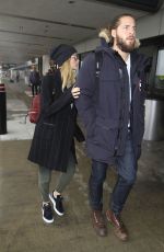 MARGOT ROBBIE at LAX Airport in Los Angeles 02/03/2017