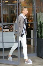 MARIA SHARAPOVA at a Hair Salon in Los Angeles 02/07/2017