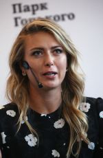 MARIA SHARAPOVA at Gorky Park to Announce Sugarpova Launch in Moscow 02/01/2017