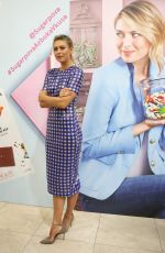 MARIA SHARAPOVA Promotes New Sugarpova Chocolates at Supermarket in Moscow 02/01/2017