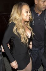 MARIAH CAREY at Catch LA in West Hollywood 02/04/2017