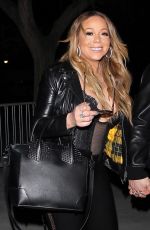 MARIAH CAREY Out in Los Angeles 02/16/2017