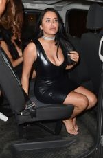 MARNIE SIMPSON on the Set of Geordie Shore at Ttuptup Palace in Newcastle 02/16/2017